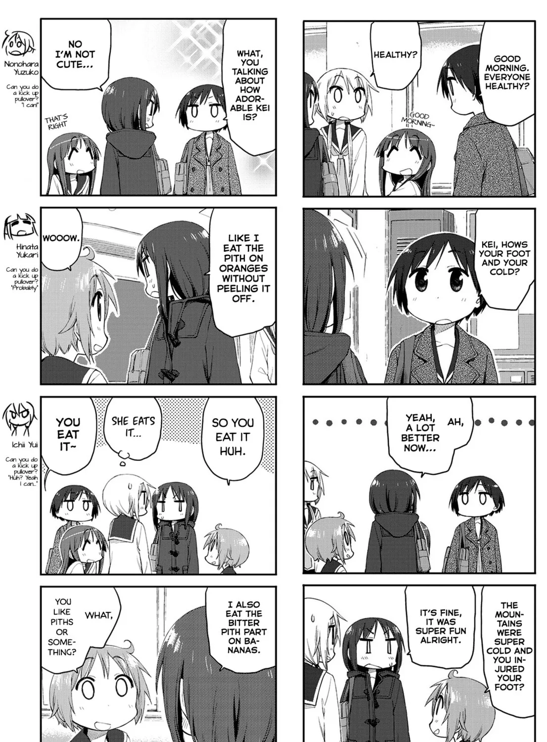 Read Yuyushiki chapter 57 image 4 on Lezhin