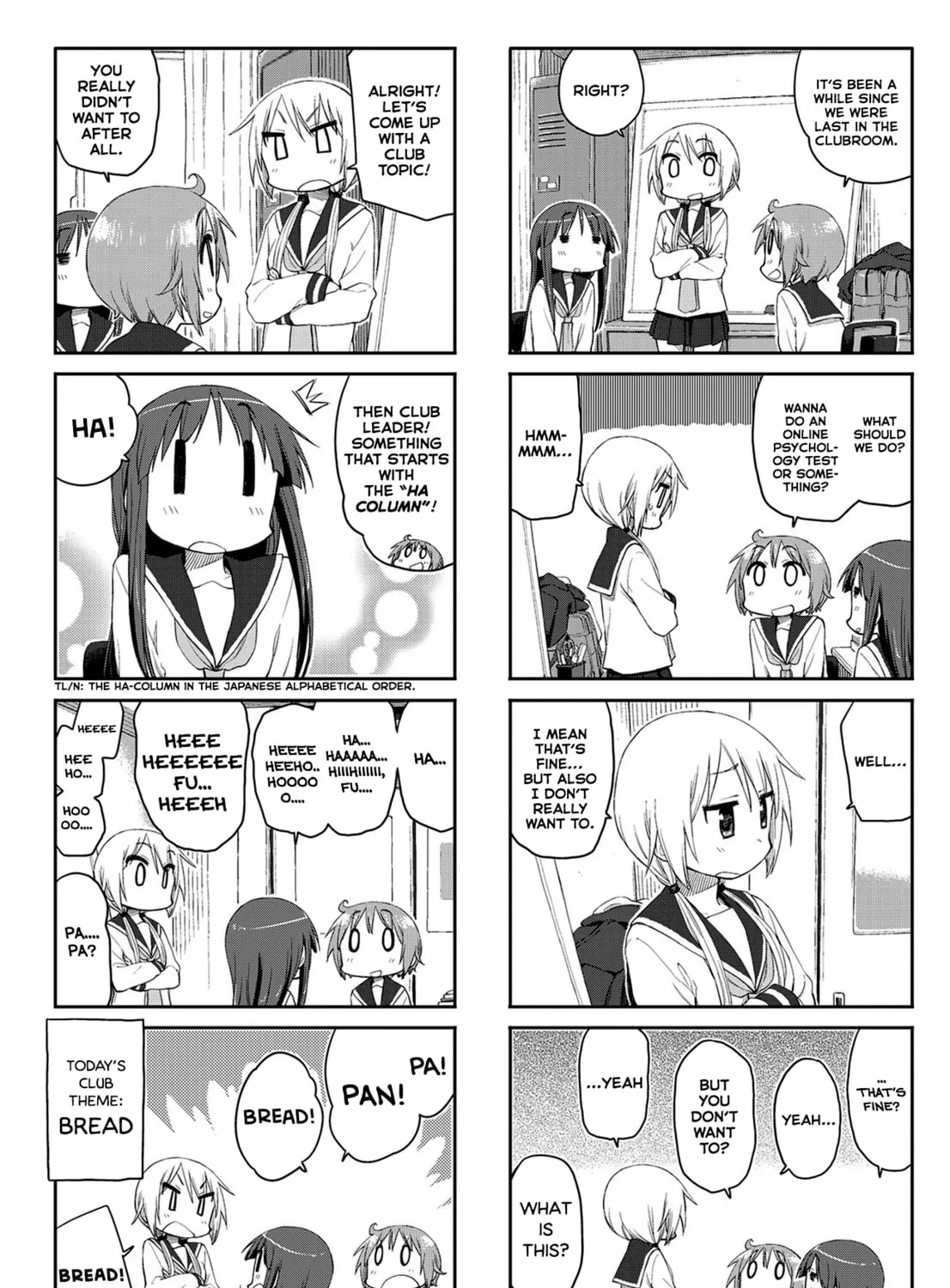 Read Yuyushiki chapter 57 image 6 on Lezhin