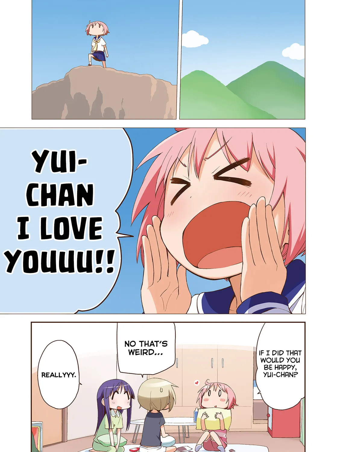 Read Yuyushiki chapter 58 image 6 on Lezhin