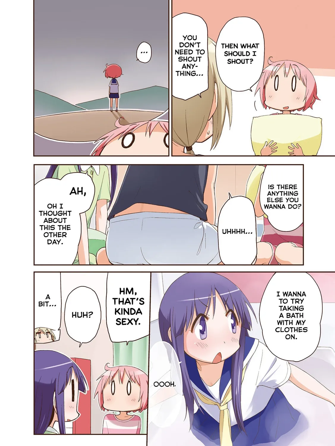 Read Yuyushiki chapter 58 image 8 on Lezhin