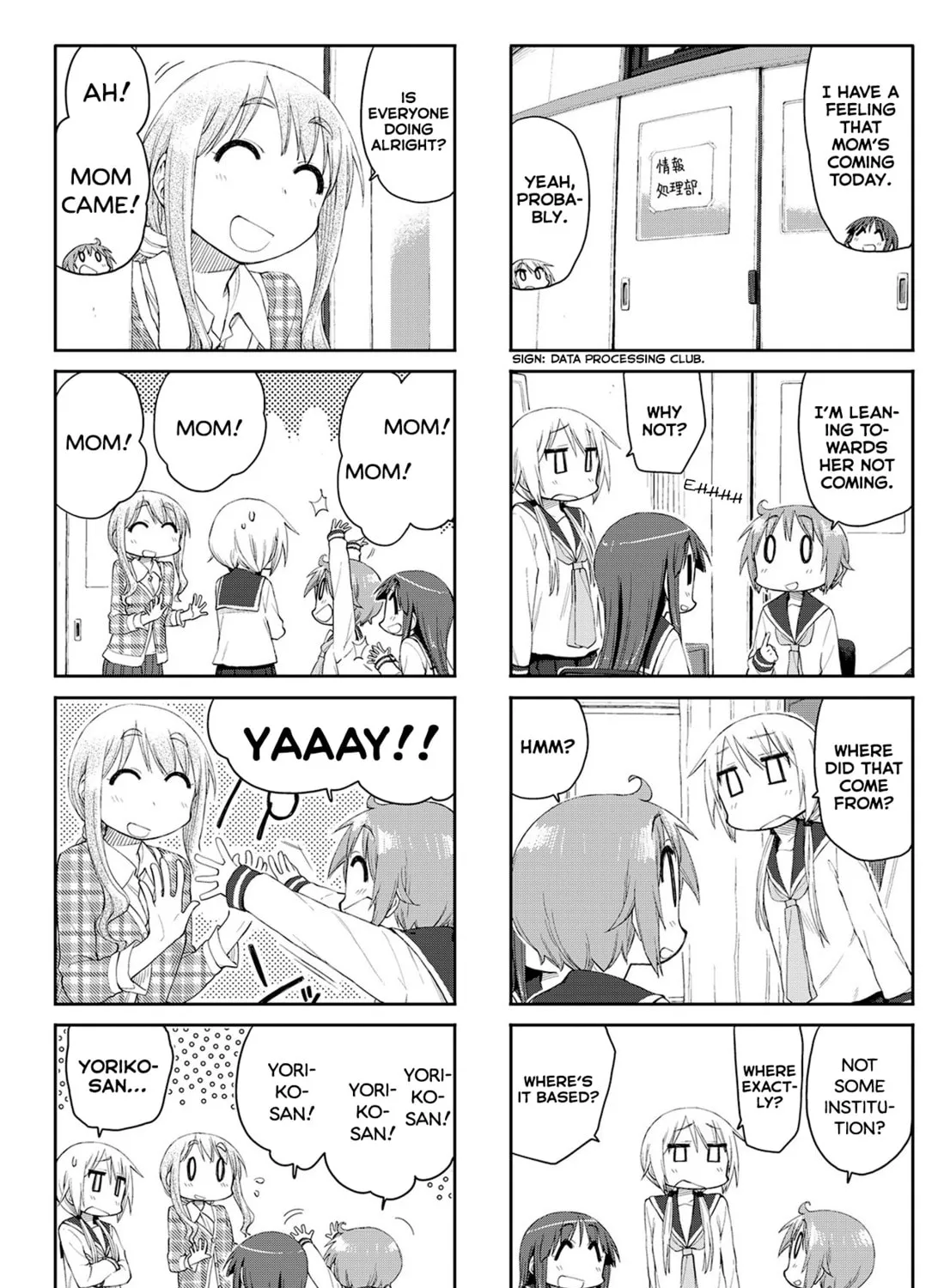 Read Yuyushiki chapter 59 image 10 on Lezhin