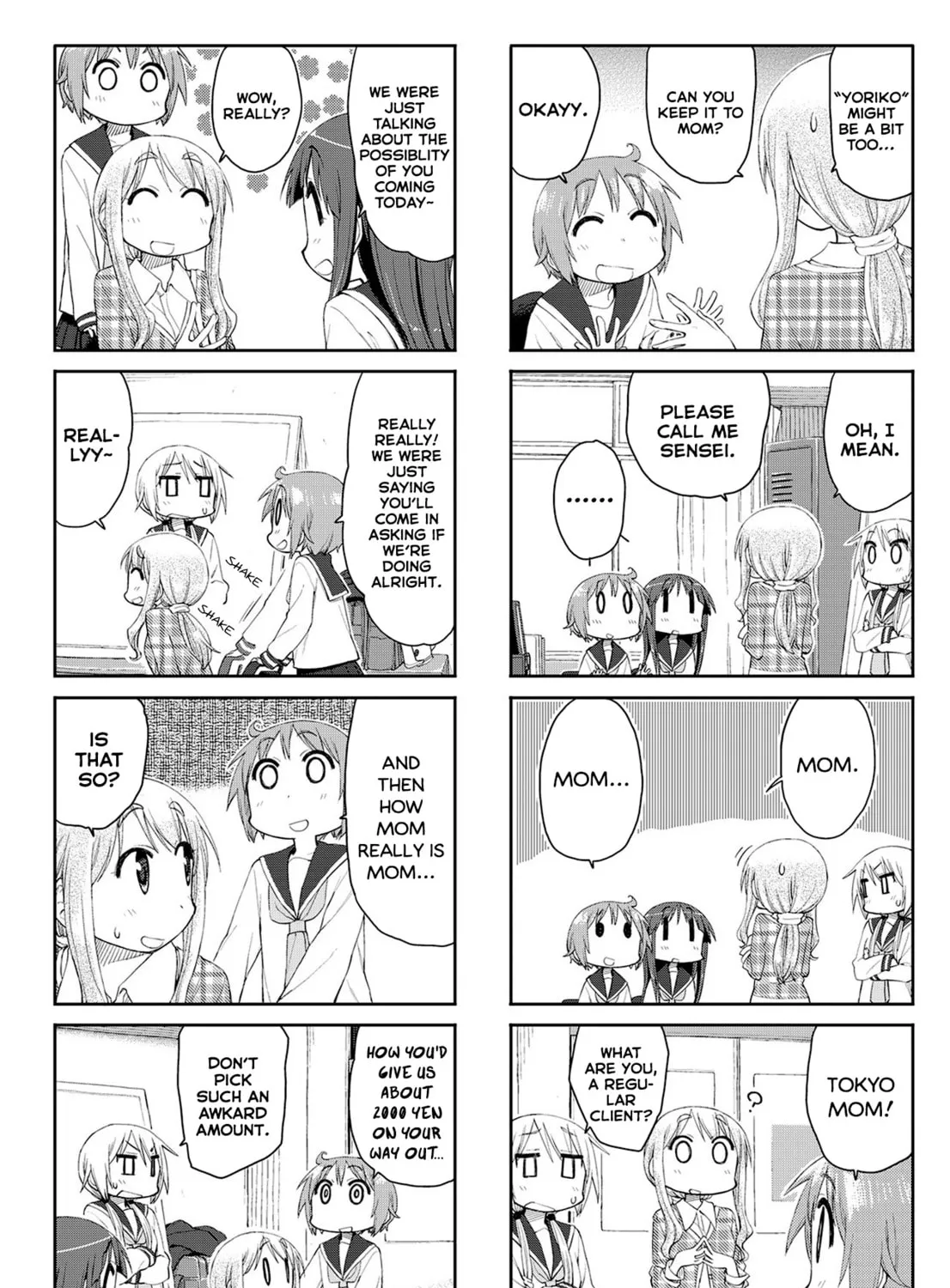 Read Yuyushiki chapter 59 image 12 on Lezhin