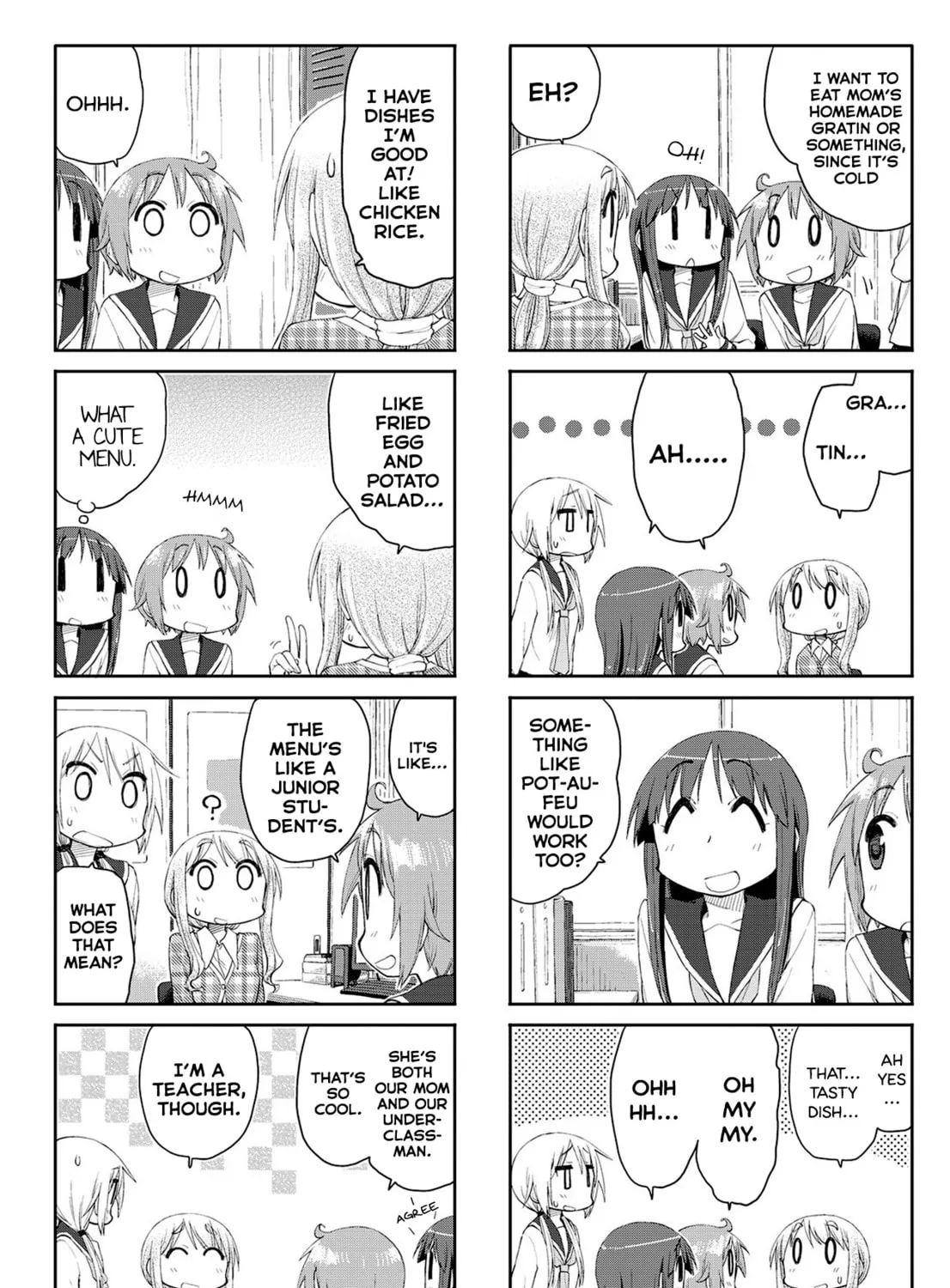 Read Yuyushiki chapter 59 image 14 on Lezhin