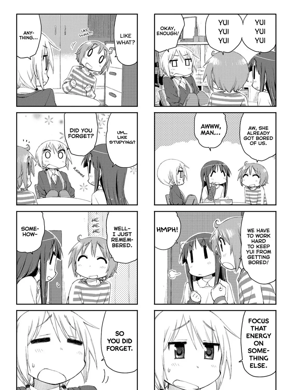 Read Yuyushiki chapter 59 image 2 on Lezhin