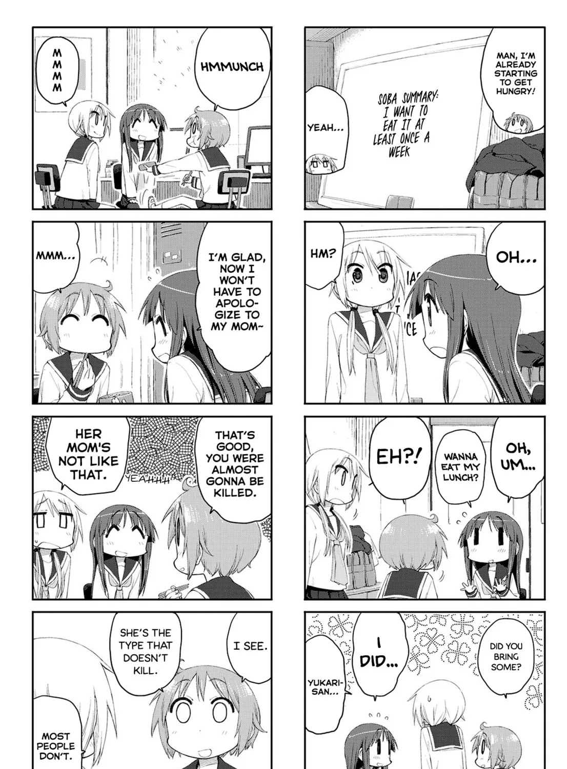 Read Yuyushiki chapter 60 image 12 on Lezhin