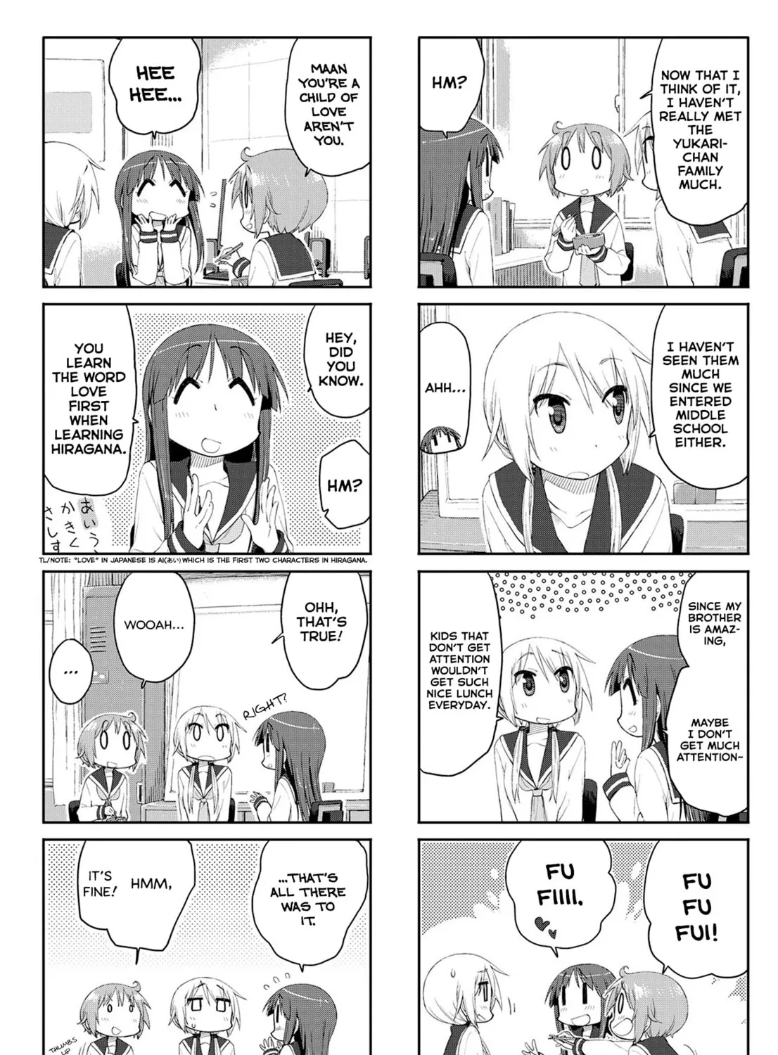 Read Yuyushiki chapter 60 image 14 on Lezhin