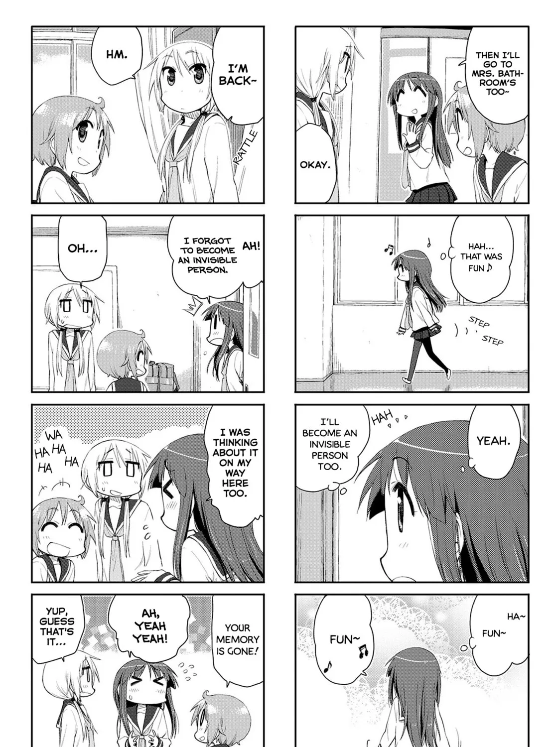 Read Yuyushiki chapter 61 image 12 on Lezhin
