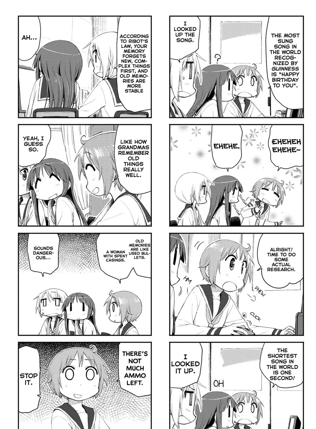 Read Yuyushiki chapter 62 image 10 on Lezhin