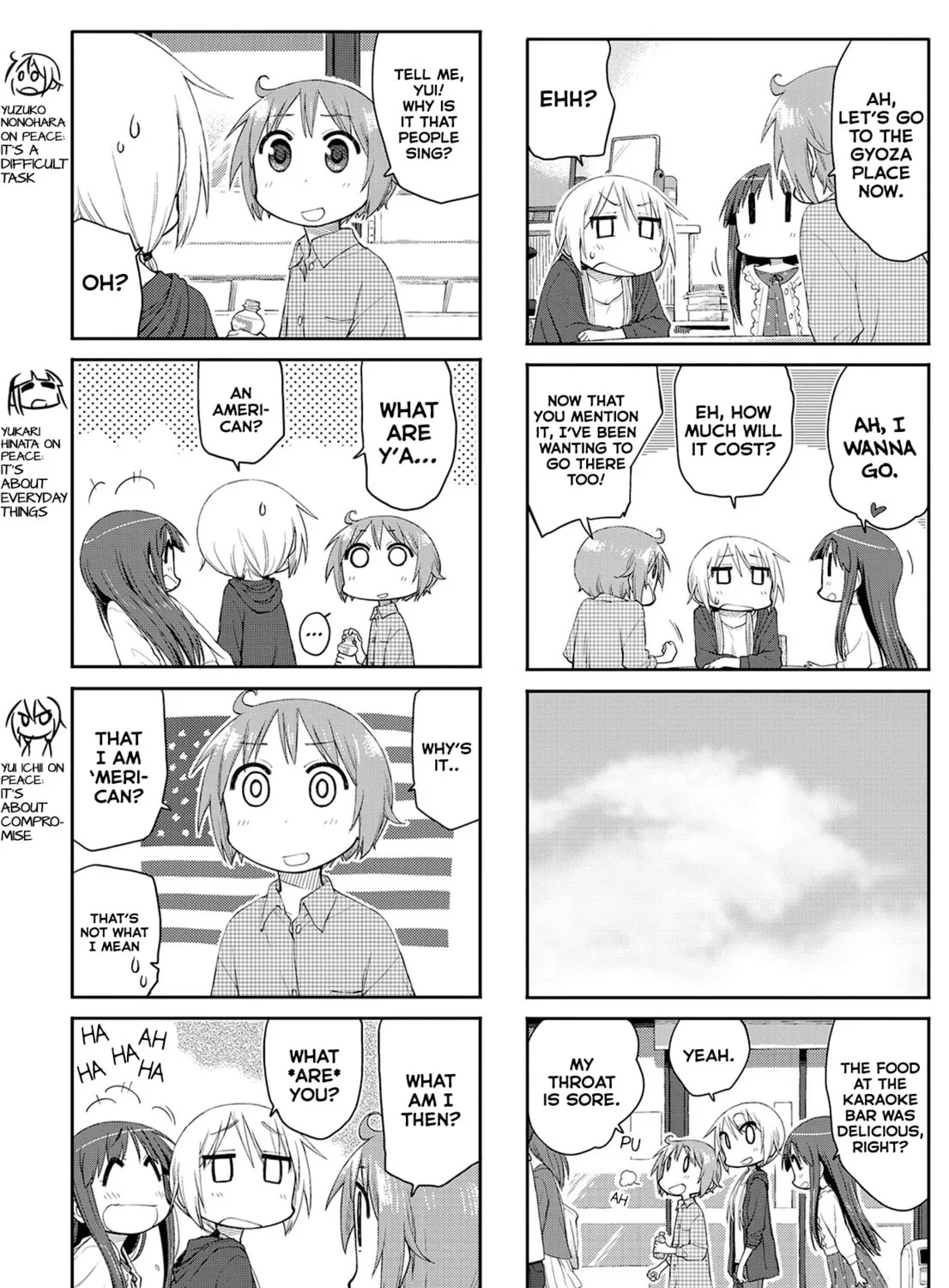 Read Yuyushiki chapter 62 image 4 on Lezhin