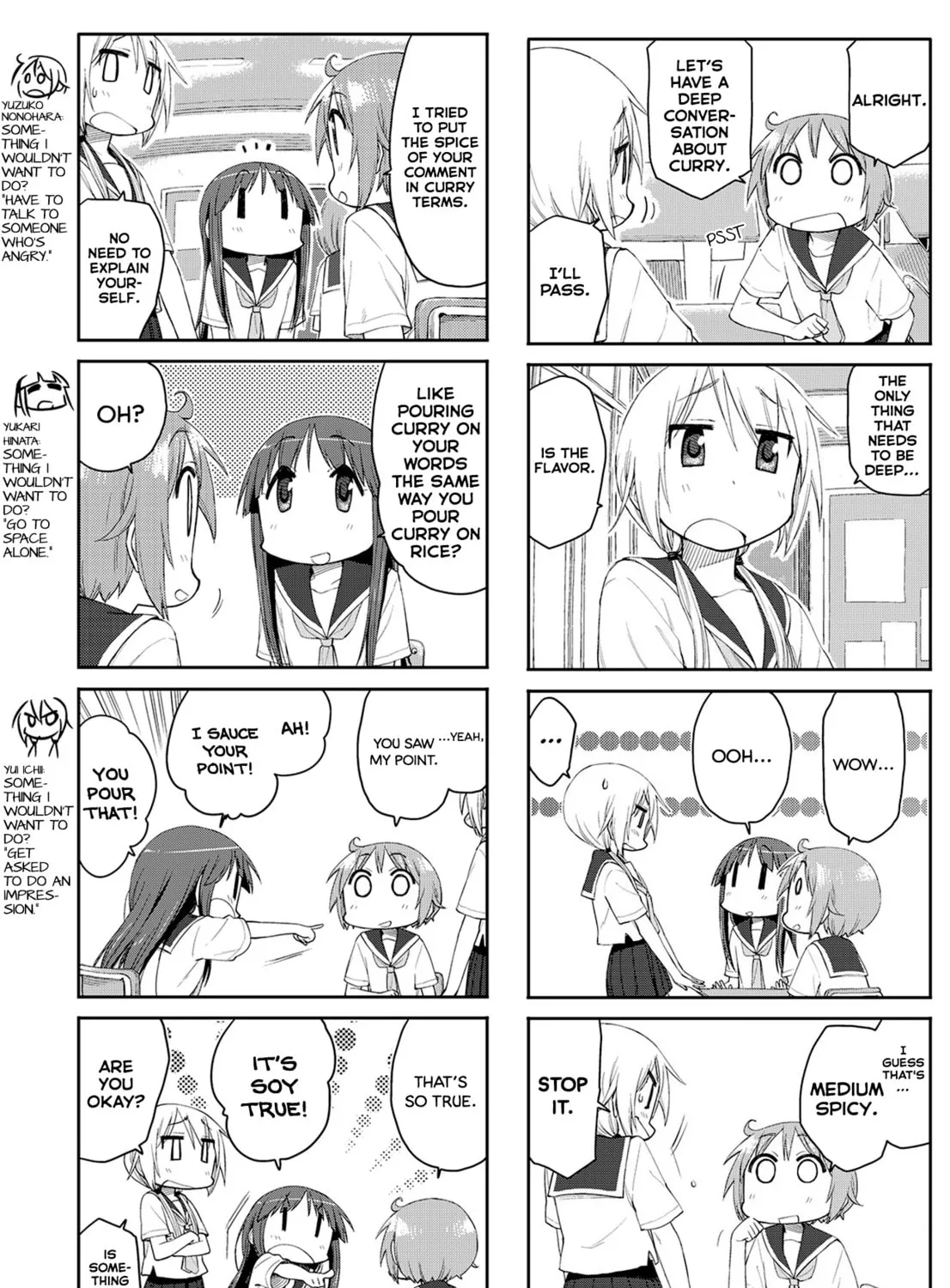 Read Yuyushiki chapter 63 image 4 on Lezhin