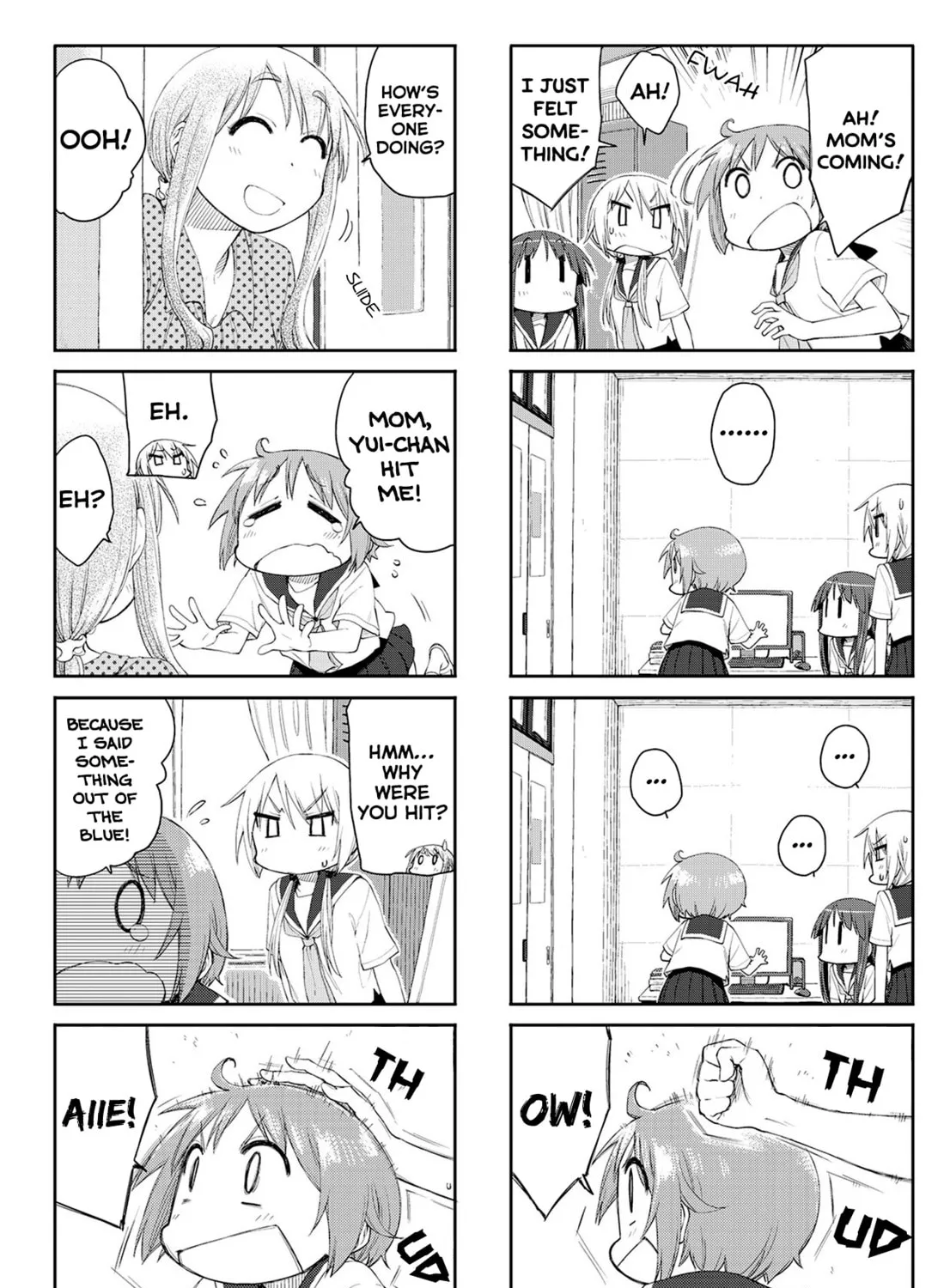 Read Yuyushiki chapter 63 image 8 on Lezhin