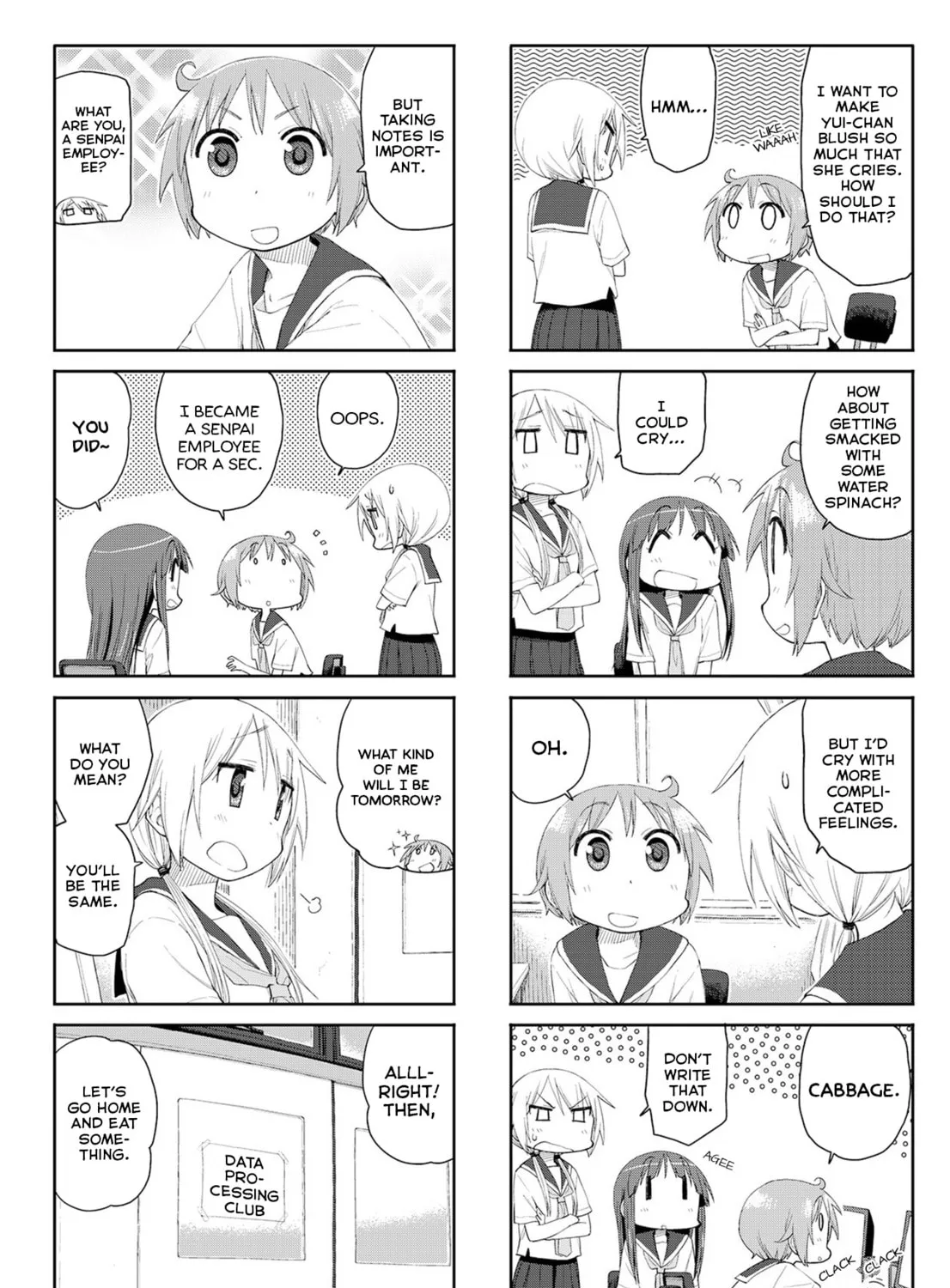 Read Yuyushiki chapter 64 image 14 on Lezhin