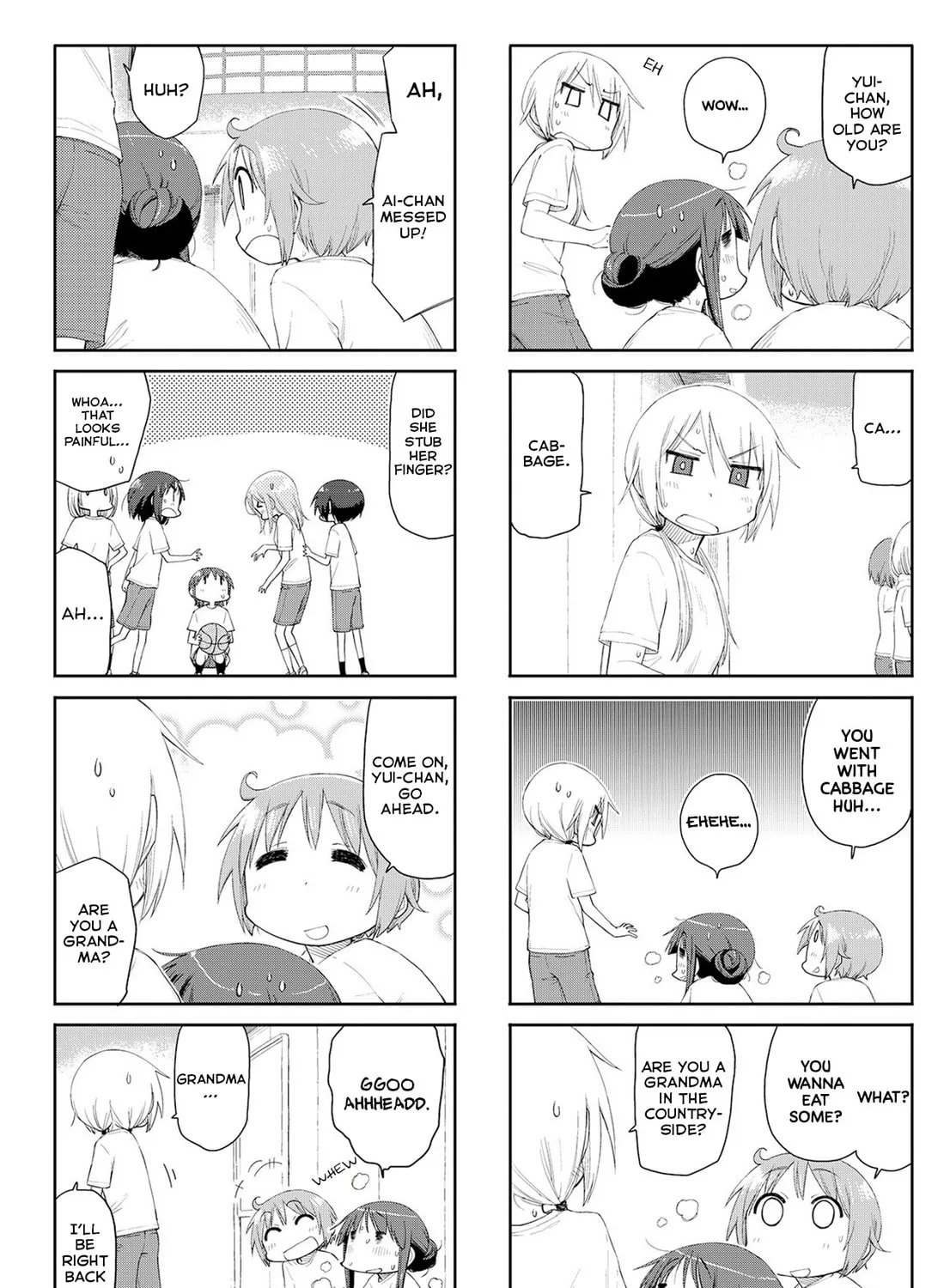 Read Yuyushiki chapter 64 image 8 on Lezhin