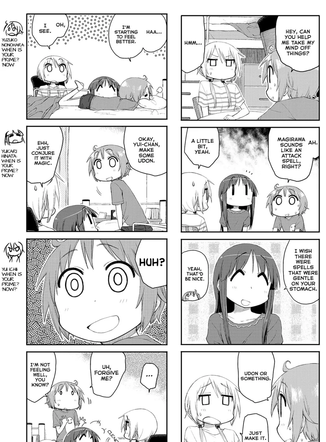 Read Yuyushiki chapter 65 image 4 on Lezhin