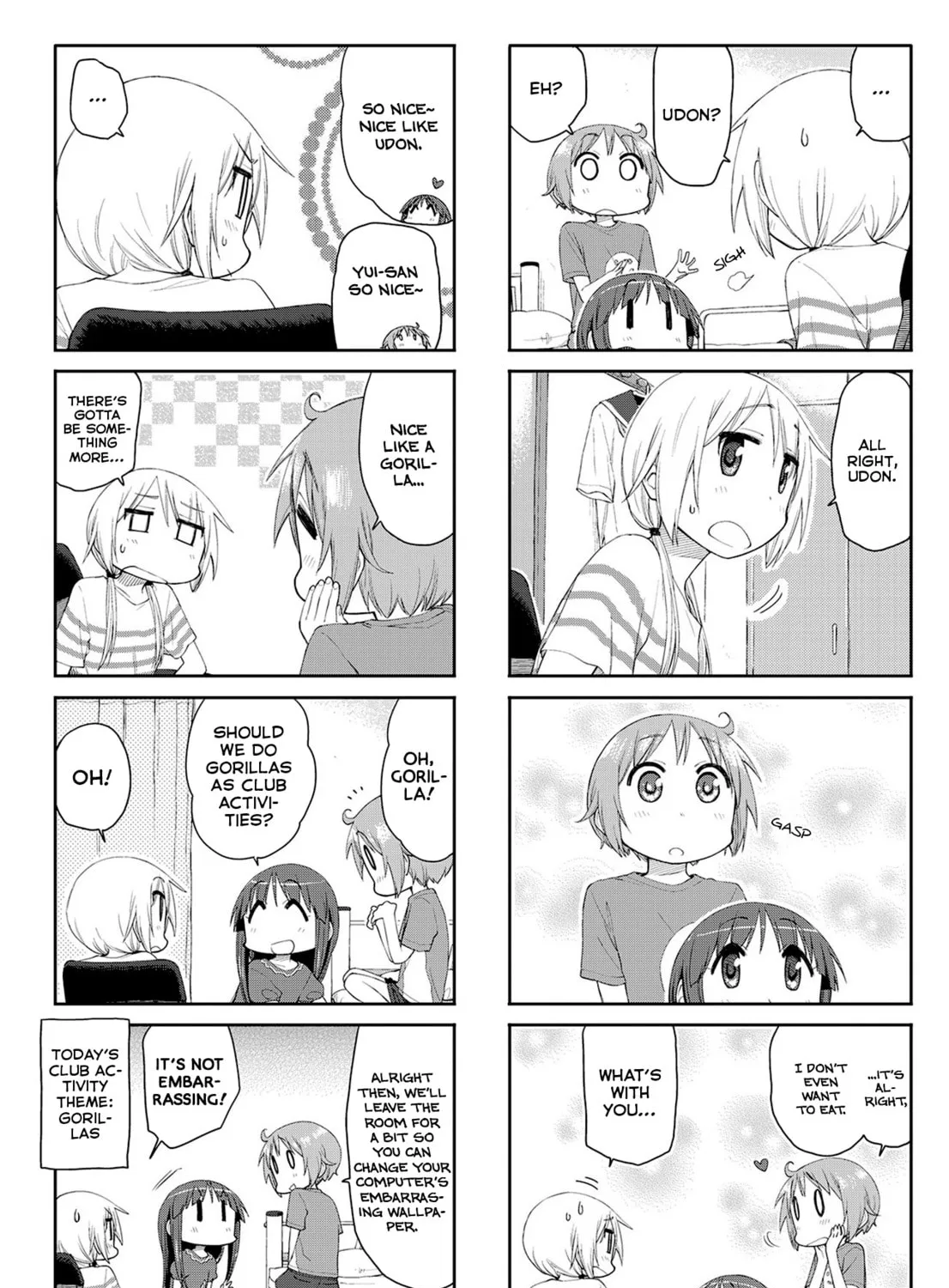 Read Yuyushiki chapter 65 image 6 on Lezhin