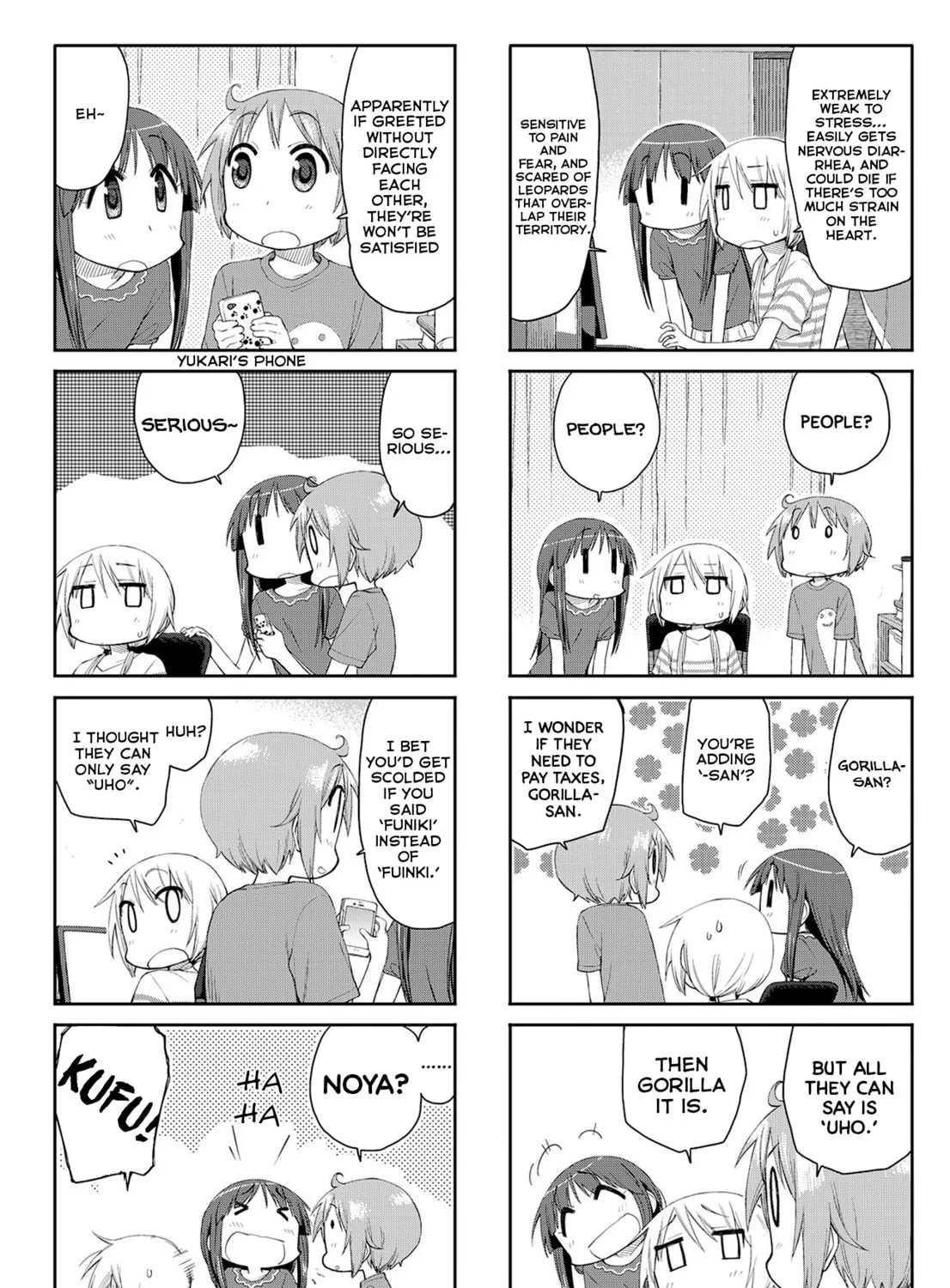 Read Yuyushiki chapter 65 image 8 on Lezhin