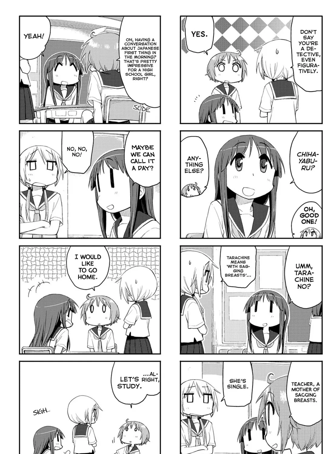 Read Yuyushiki chapter 66 image 2 on Lezhin