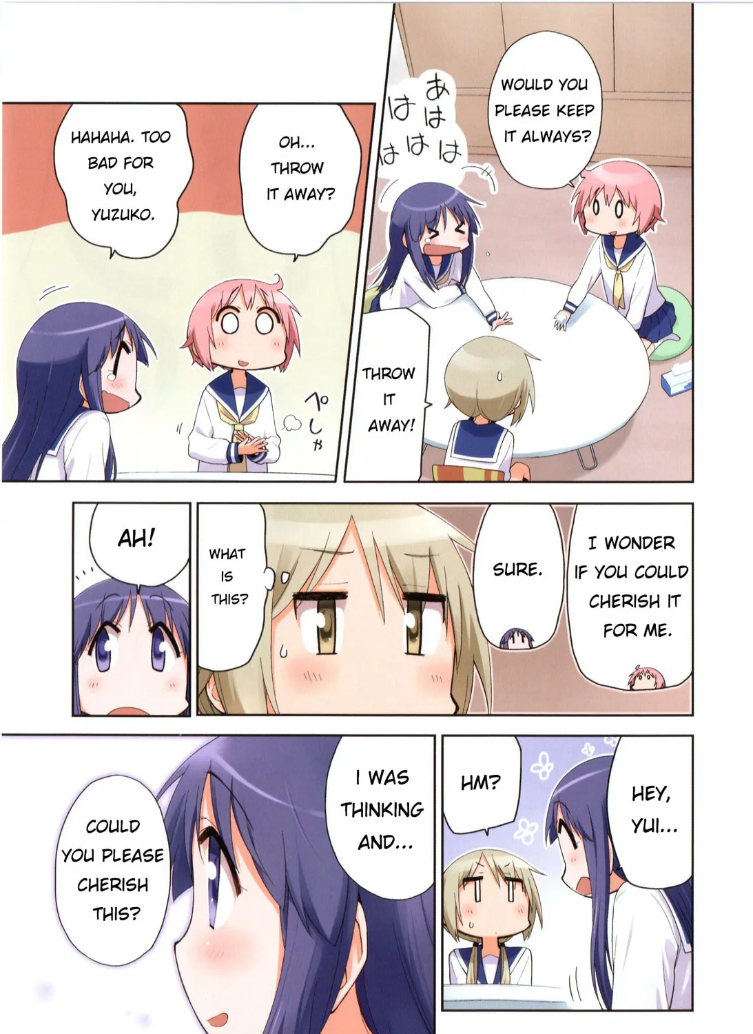 Read Yuyushiki chapter 72 image 4 on Lezhin