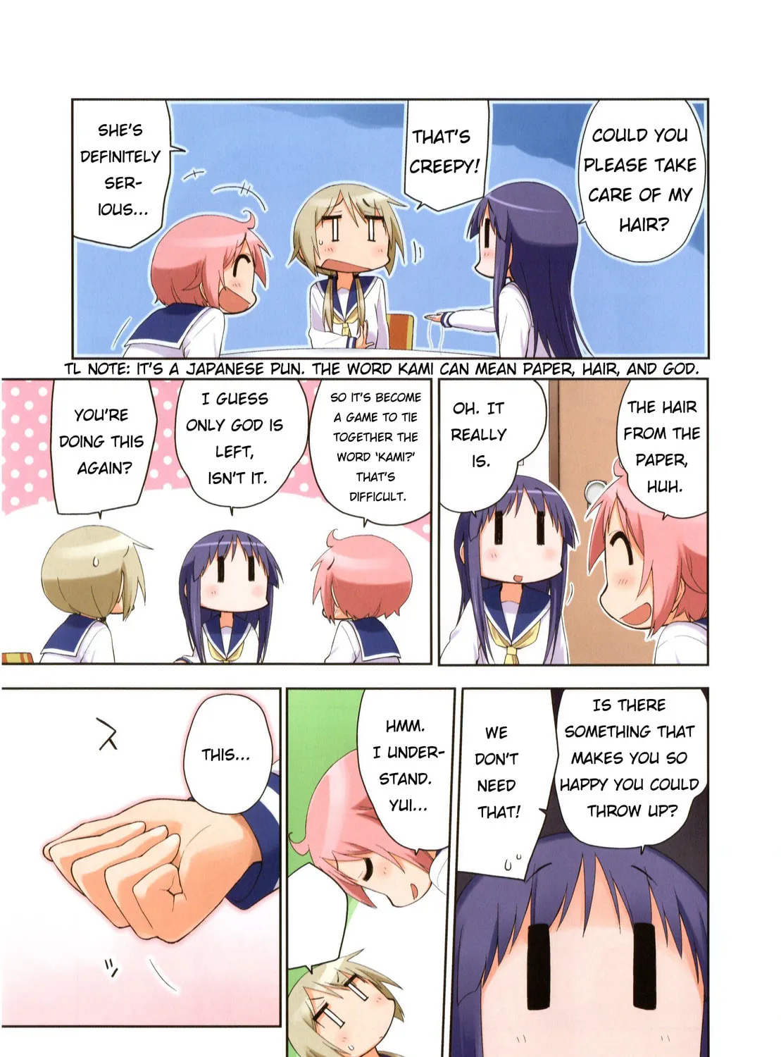 Read Yuyushiki chapter 72 image 8 on Lezhin