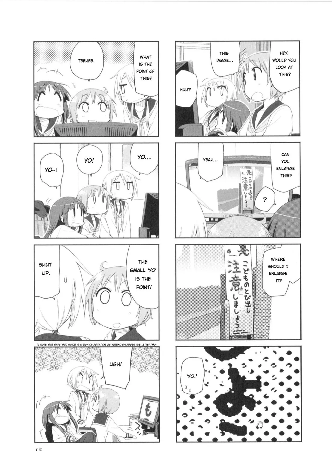 Read Yuyushiki chapter 73 image 12 on Lezhin