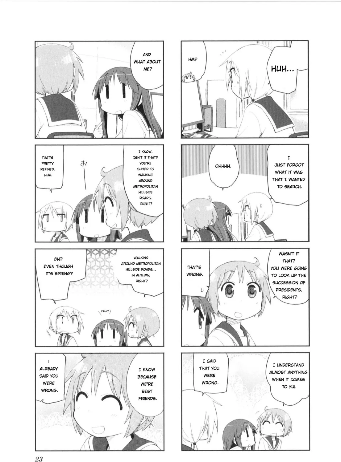 Read Yuyushiki chapter 74 image 12 on Lezhin