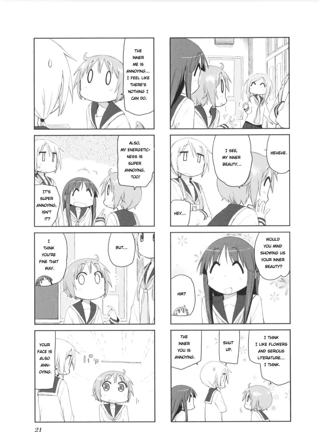 Read Yuyushiki chapter 74 image 8 on Lezhin