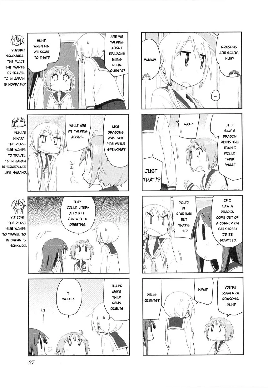 Read Yuyushiki chapter 75 image 2 on Lezhin