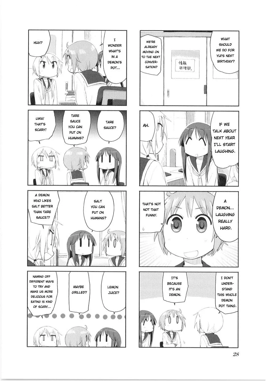 Read Yuyushiki chapter 75 image 3 on Lezhin