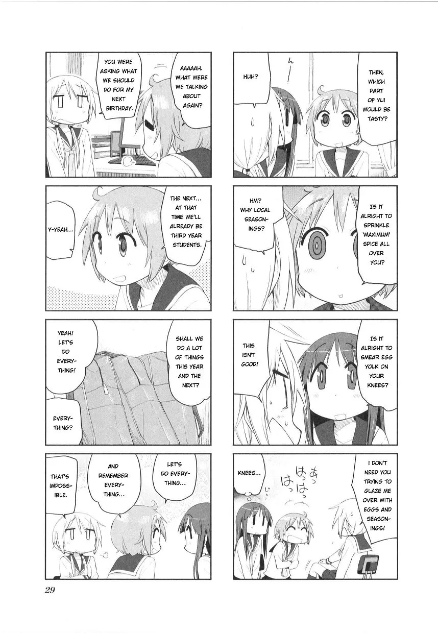 Read Yuyushiki chapter 75 image 4 on Lezhin