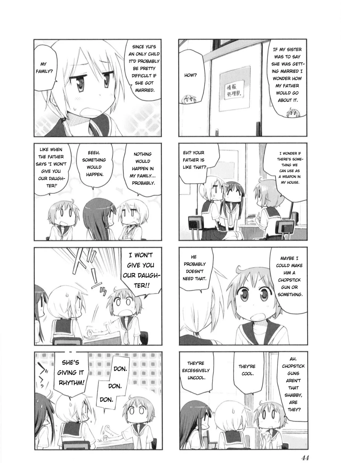 Read Yuyushiki chapter 77 image 10 on Lezhin