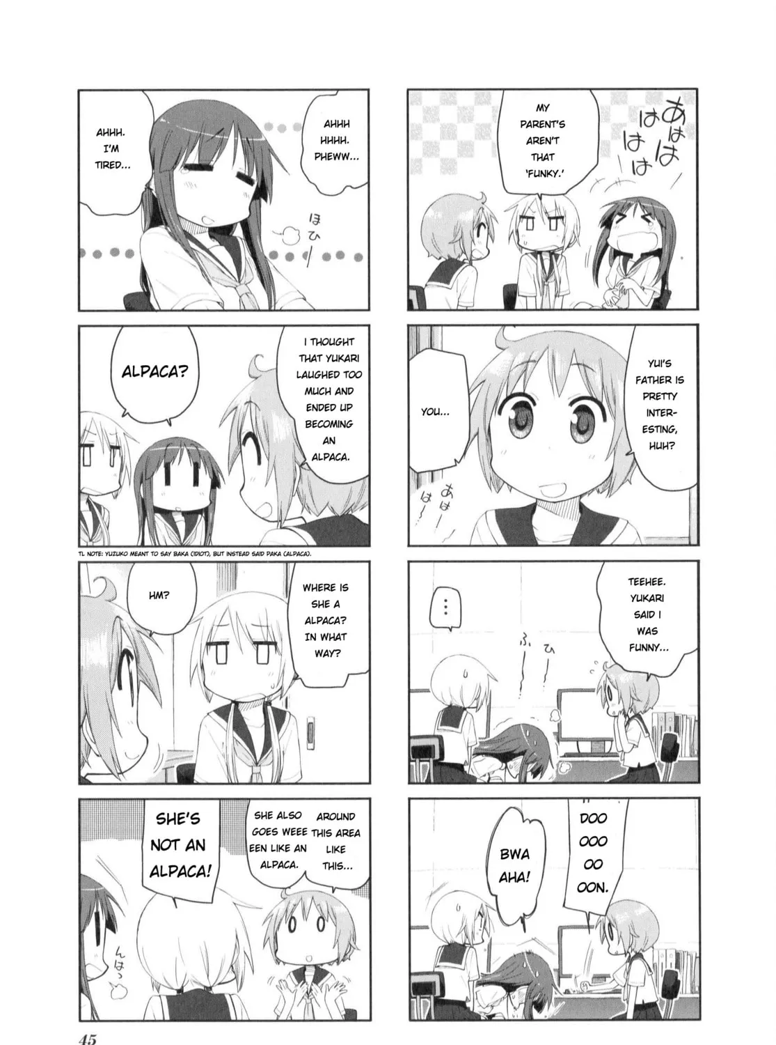 Read Yuyushiki chapter 77 image 12 on Lezhin