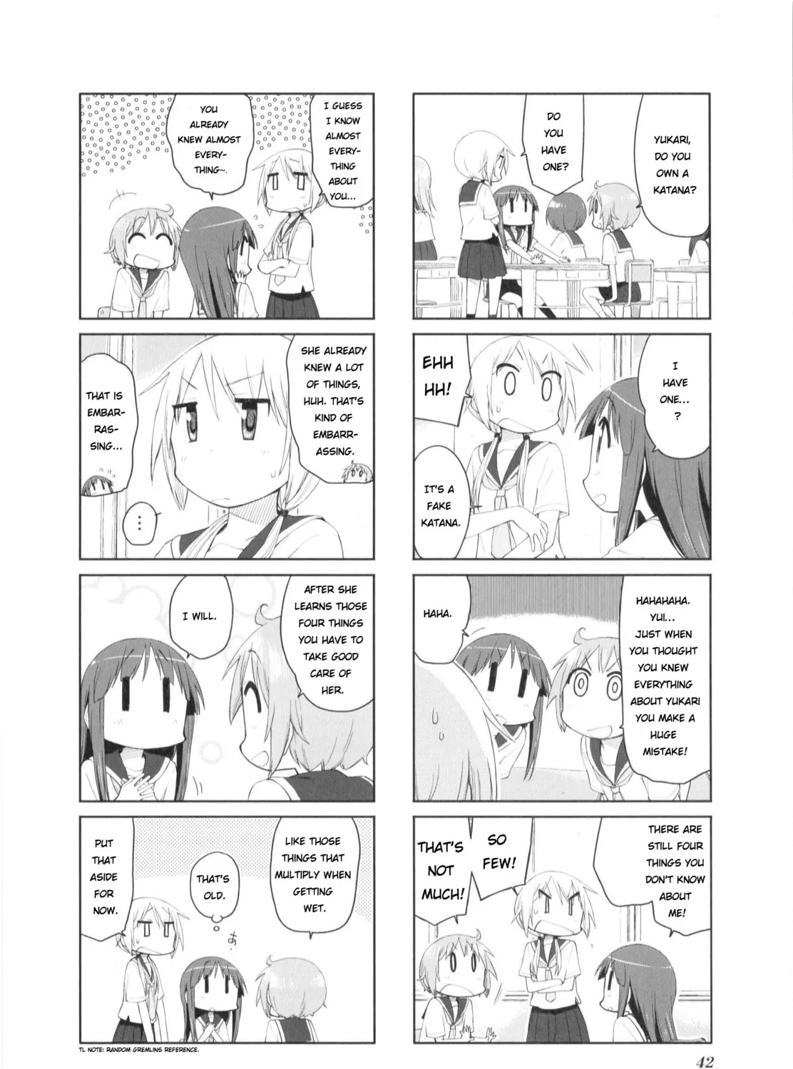 Read Yuyushiki chapter 77 image 6 on Lezhin
