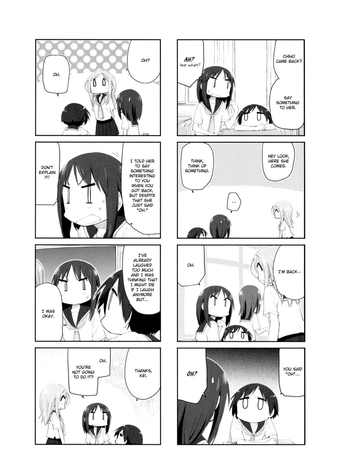 Read Yuyushiki chapter 79 image 14 on Lezhin