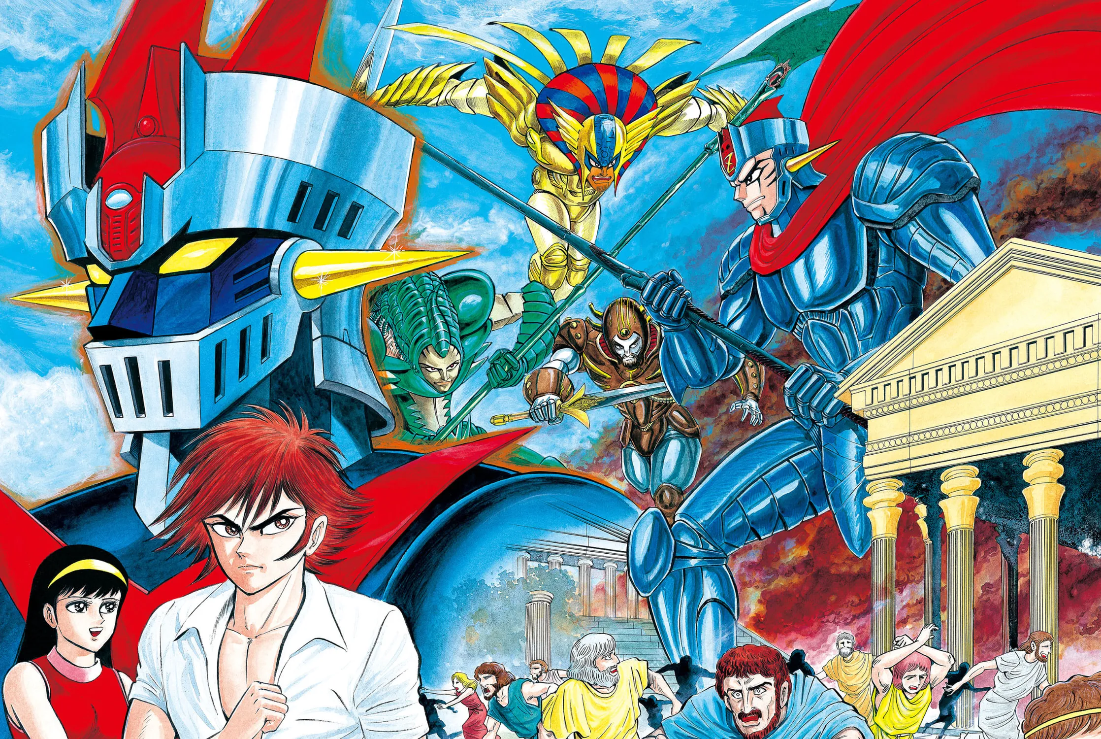 Read Z Mazinger chapter 1 image 8 on Lezhin