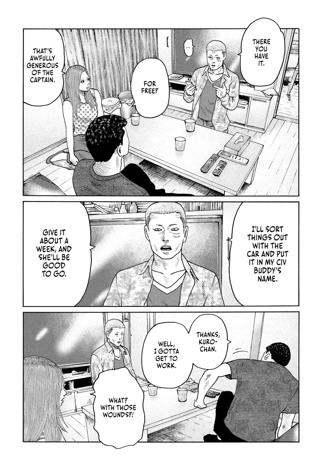 Read Za Faburu chapter 132 image 9 on Lezhin