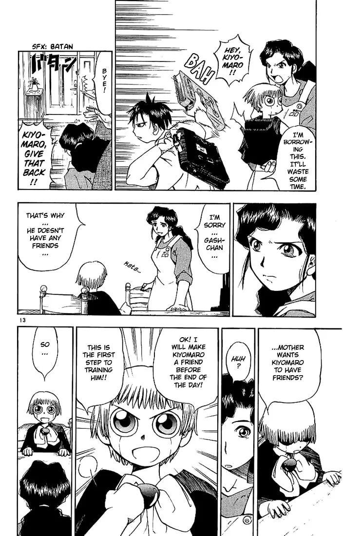 Read Zatch Bell! chapter 1 image 12 on Lezhin