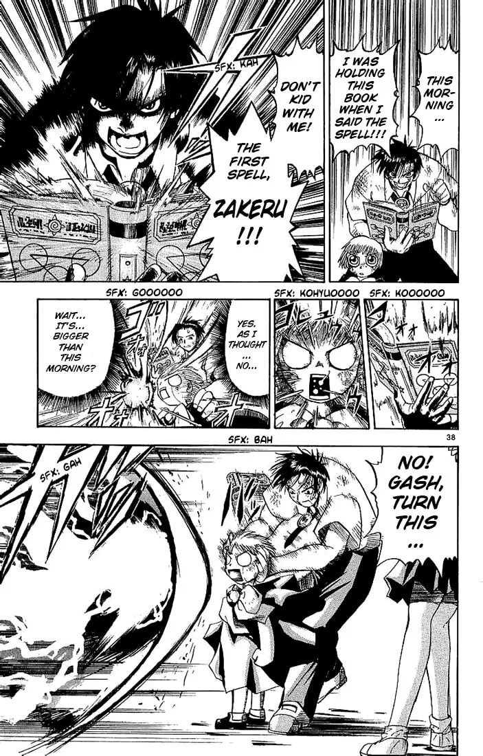 Read Zatch Bell! chapter 1 image 37 on Lezhin