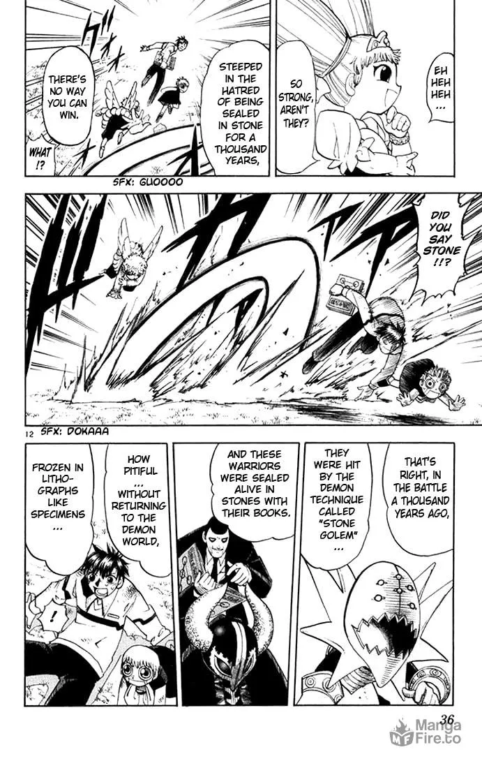 Read Zatch Bell! chapter 105 image 11 on Lezhin