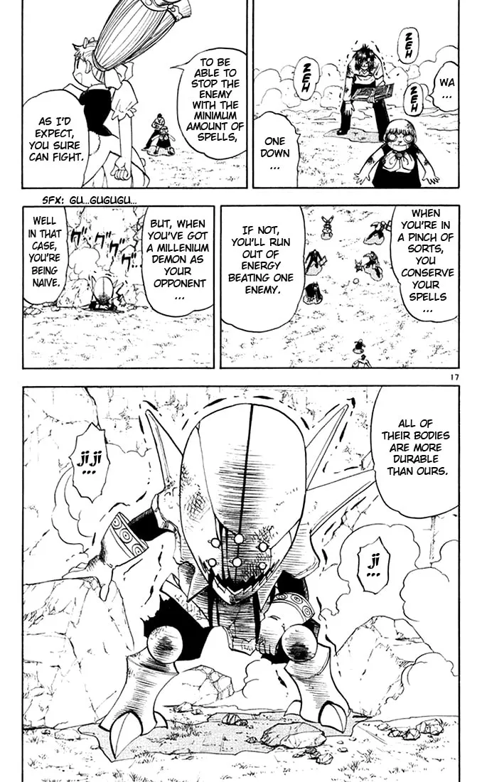 Read Zatch Bell! chapter 105 image 16 on Lezhin