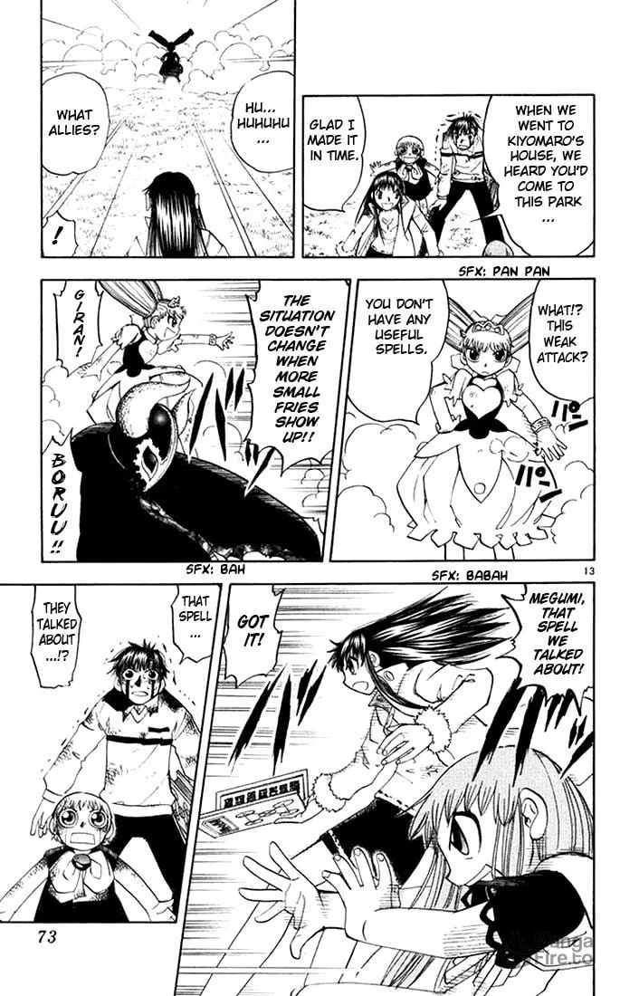 Read Zatch Bell! chapter 107 image 11 on Lezhin
