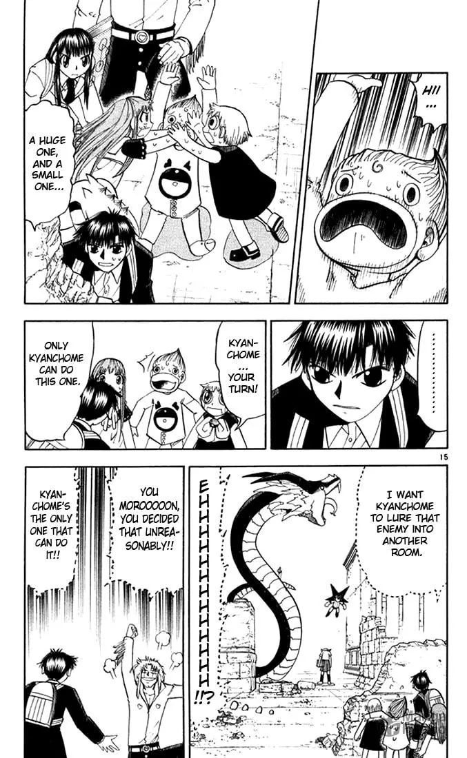 Read Zatch Bell! chapter 111 image 14 on Lezhin