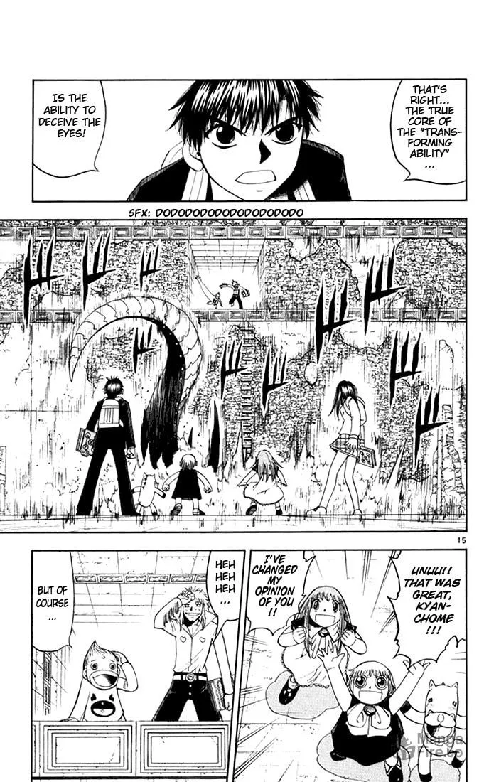 Read Zatch Bell! chapter 112 image 14 on Lezhin