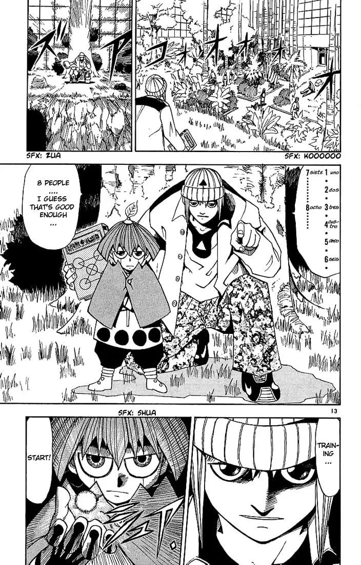 Read Zatch Bell! chapter 13 image 12 on Lezhin