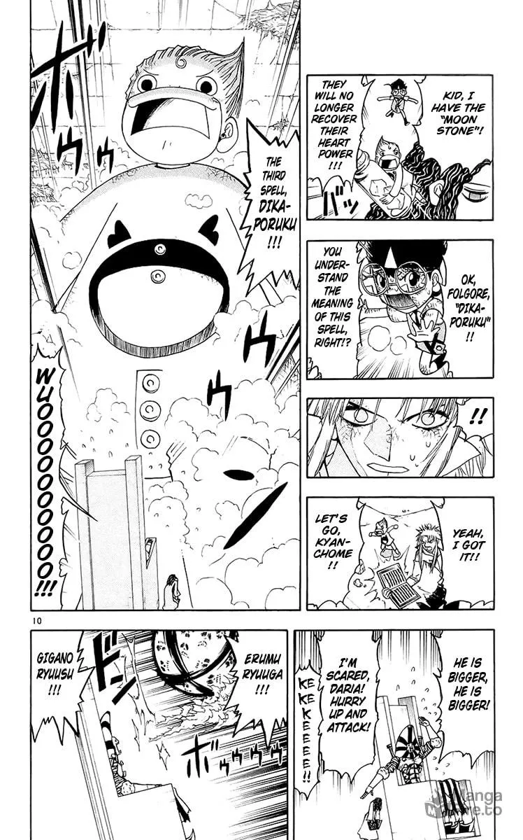 Read Zatch Bell! chapter 136 image 9 on Lezhin