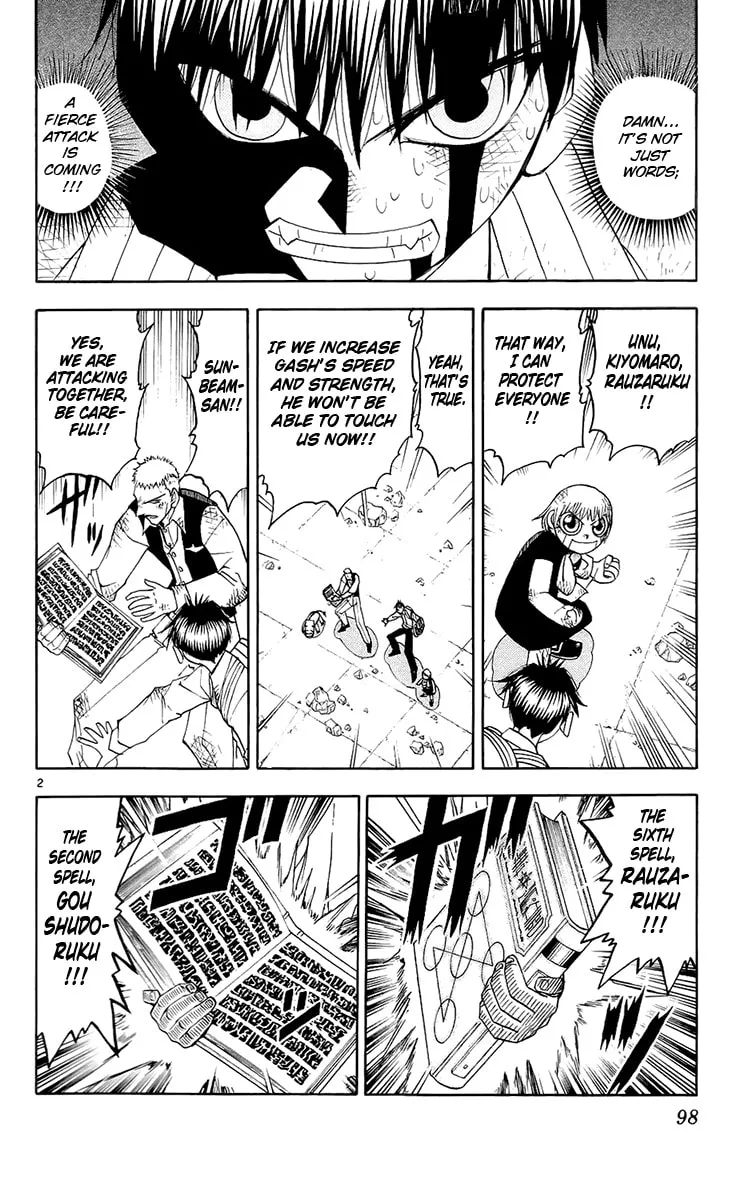 Read Zatch Bell! chapter 139 image 1 on Lezhin