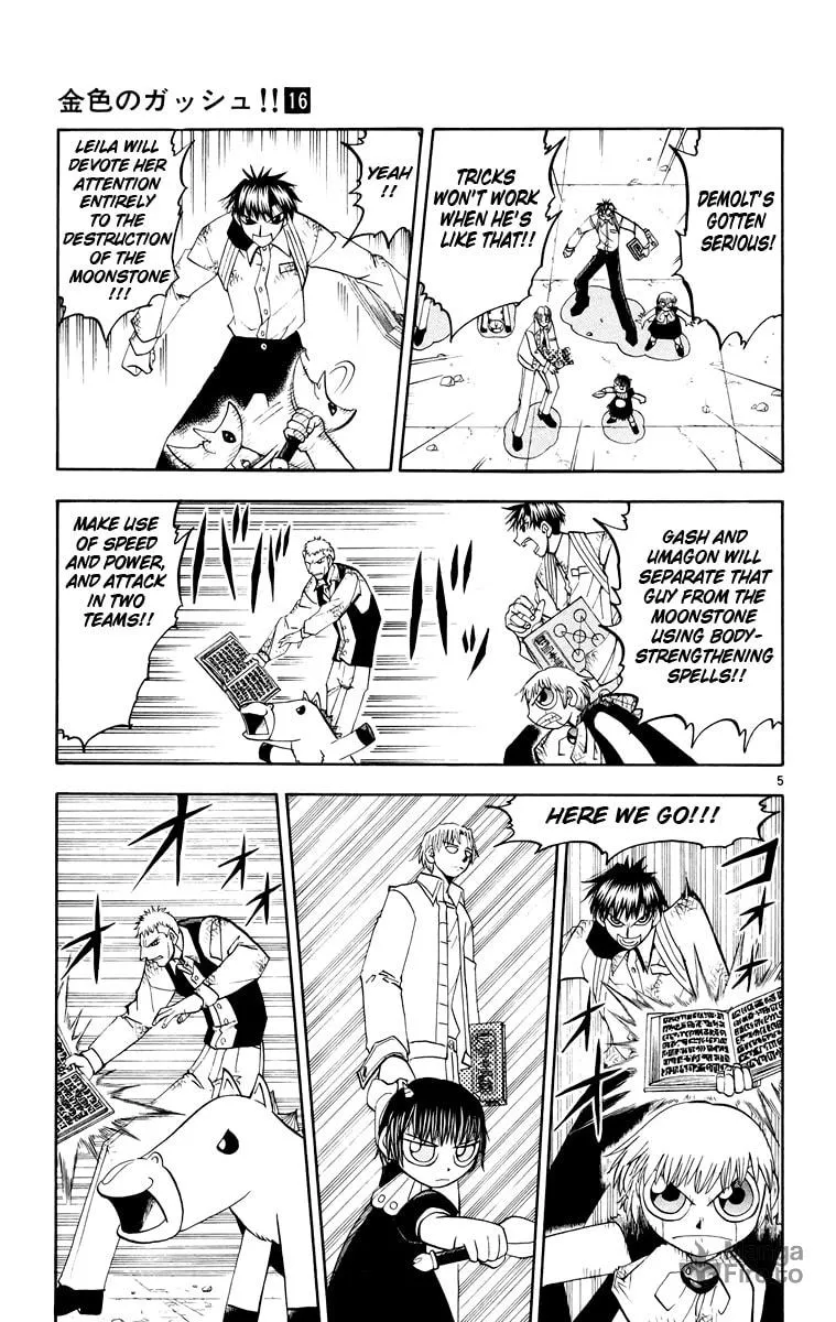 Read Zatch Bell! chapter 149 image 4 on Lezhin