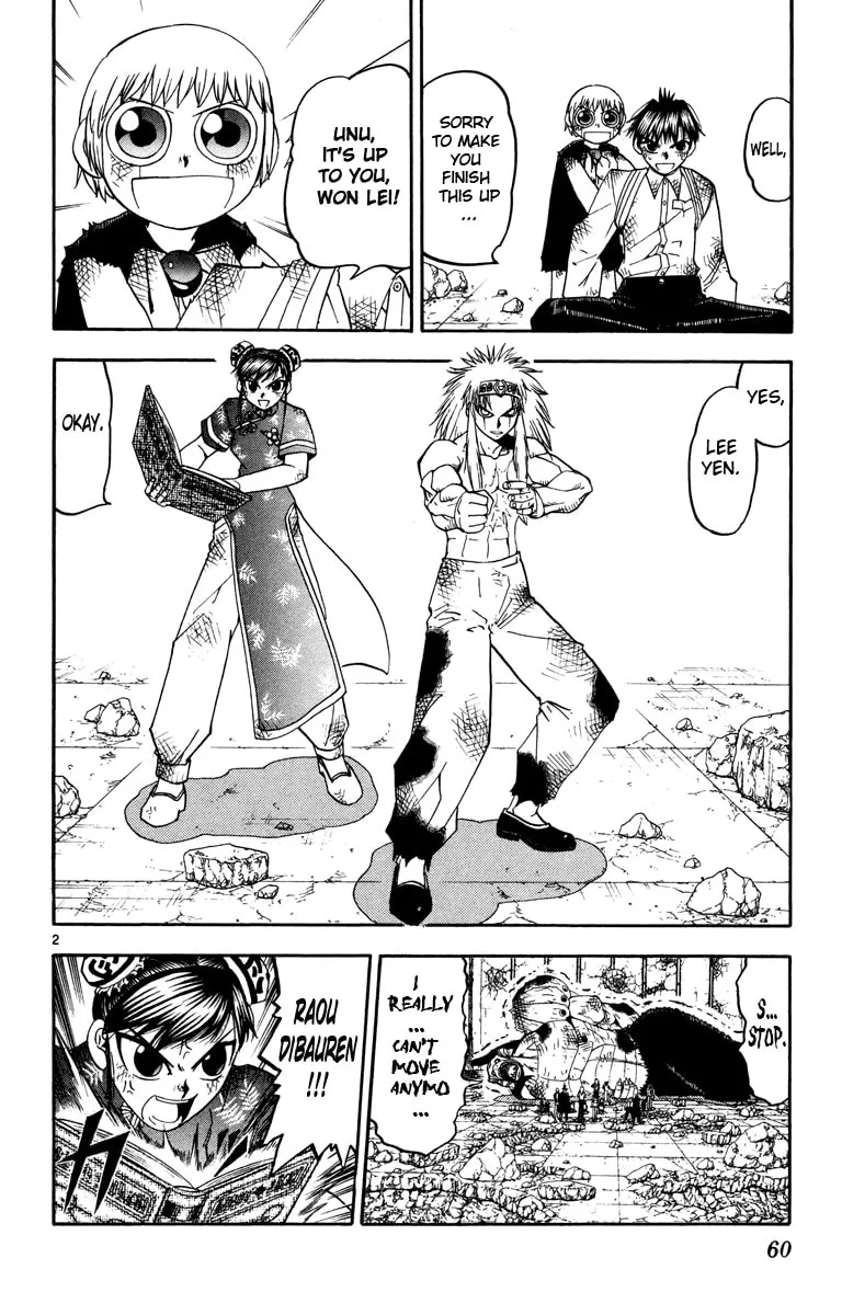 Read Zatch Bell! chapter 157 image 1 on Lezhin