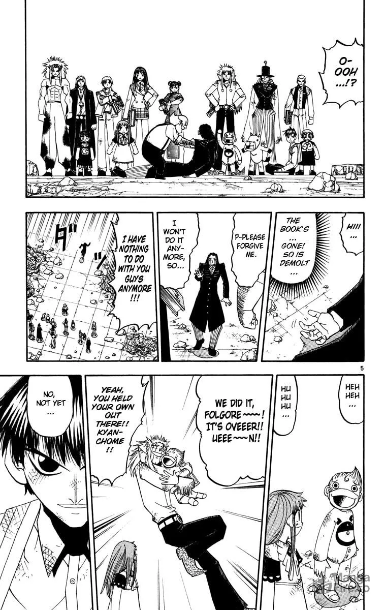 Read Zatch Bell! chapter 157 image 4 on Lezhin