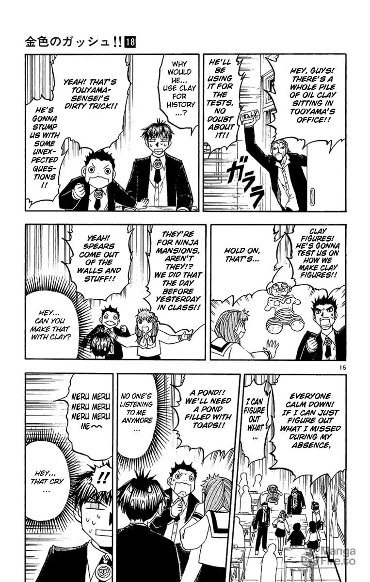 Read Zatch Bell! chapter 163 image 14 on Lezhin