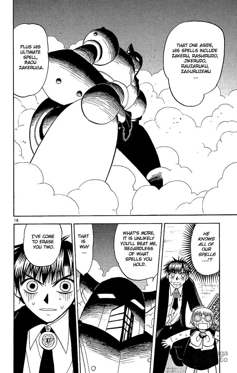 Read Zatch Bell! chapter 164 image 17 on Lezhin